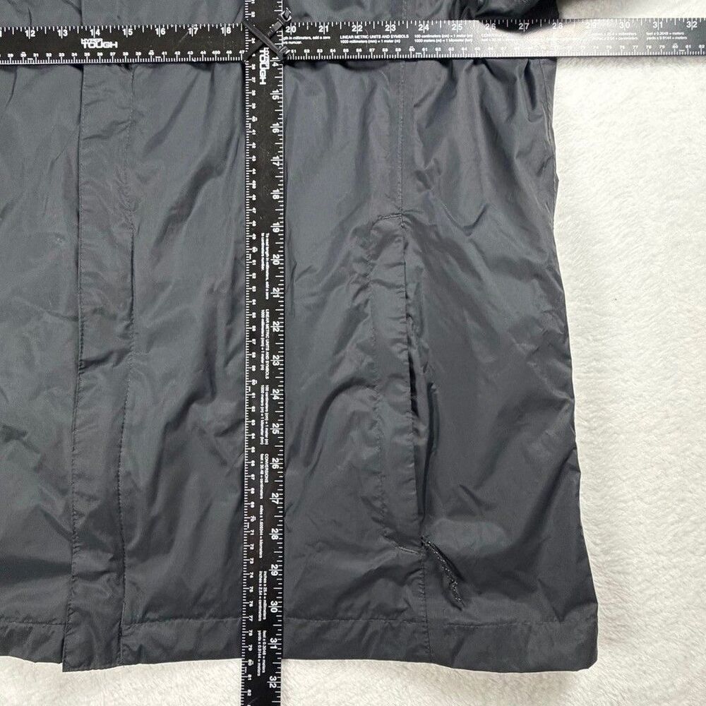 Columbia Omni-Tech Rain Jacket Mens XXL Black Hooded Waterproof Shell - Picture 11 of 11